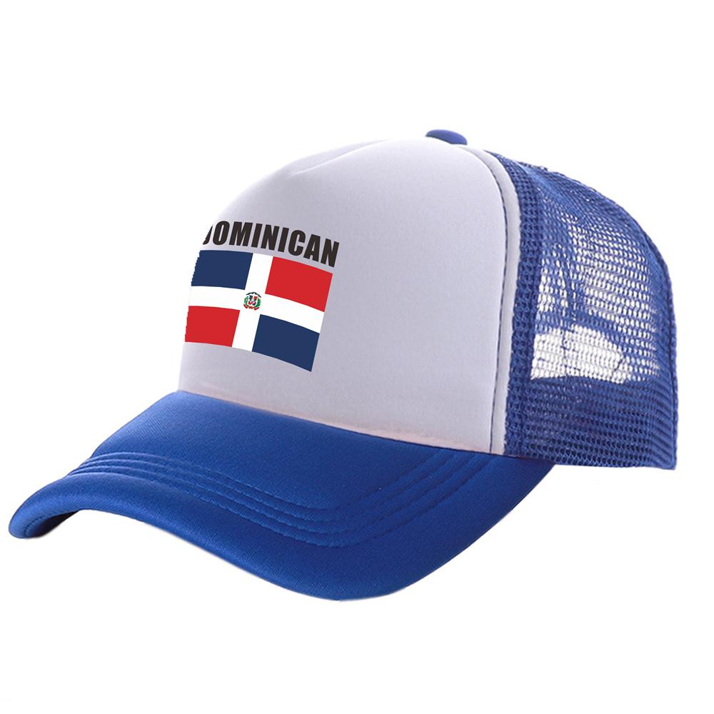 Dominican Republic Flag Trucker Caps Unisex Funny Dominican Hat Baseball Cap Cool Summer Unisex Mesh Net Caps