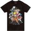 Naruto T-Shirt Men's Sakura Kakashi Sasuke Iruka Short Sleeve Graphic Tee(1)