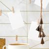 1PC Wind Chime 6 Bells Fortune with Hanging Rings for Indoor Outdoor Use Home Decoration