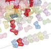 [14x8mm] Color-plated Butterfly Beads Acrylic Butterfly Beads For Earring Bracelet Necklace Keychain DIY Jewelry Making Accessories