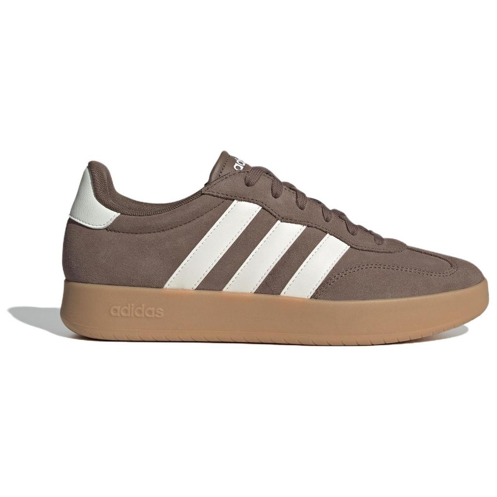Adidas Barreda Casual Comfortable Versatile Durable Low-Top Skate Shoes Men Sneakers Brown JQ1699