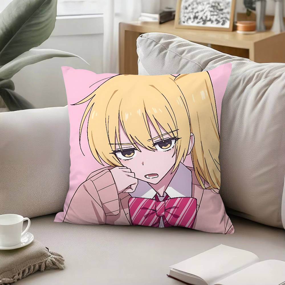 Cute Singer A-Akita Neru Pillow Case Cushion Cover Soft Cute Throw Pillow Case For Car Sofa Pillowcase Polyester With Zipper