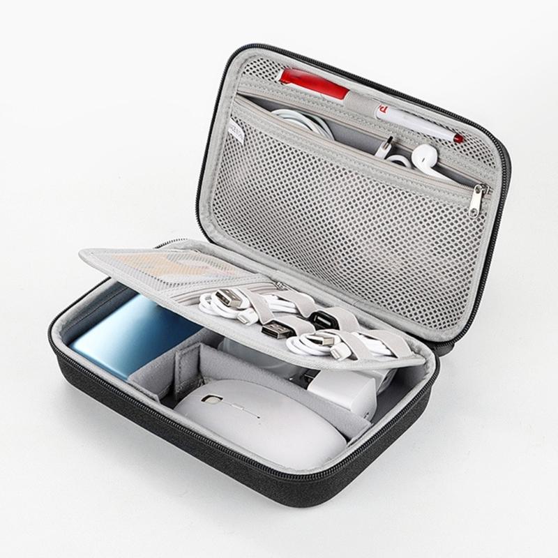 Travel Cable Organizers Pouch Electronic Accessories Carry Case Portable Storage Bag for Charging Cable Phone
