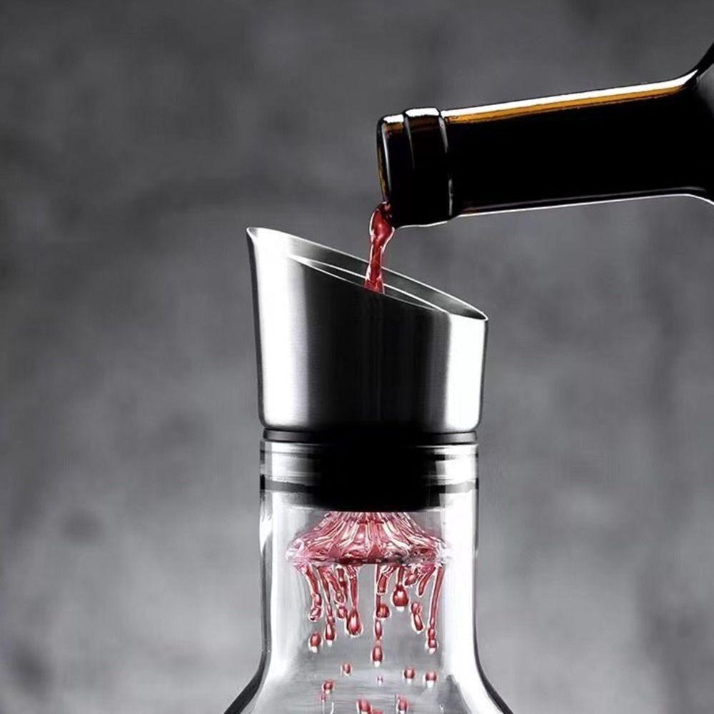 1500ml Wine Aerator Mountain Shaped Wine Aerating Pourer Iceberg Wine Decanter  Party
