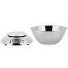 Digital Kitchen Scale Electronic Food Scale 5000g   Weighing Scale with Stainless Steel Bowl for Cooking Baking Msuring
