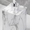 Shower Soap Dispenser Marble Texture Soap Dispenser Hand Soap Dispenser Bottle with Pump Hand Wash Dispenser for Kitchen