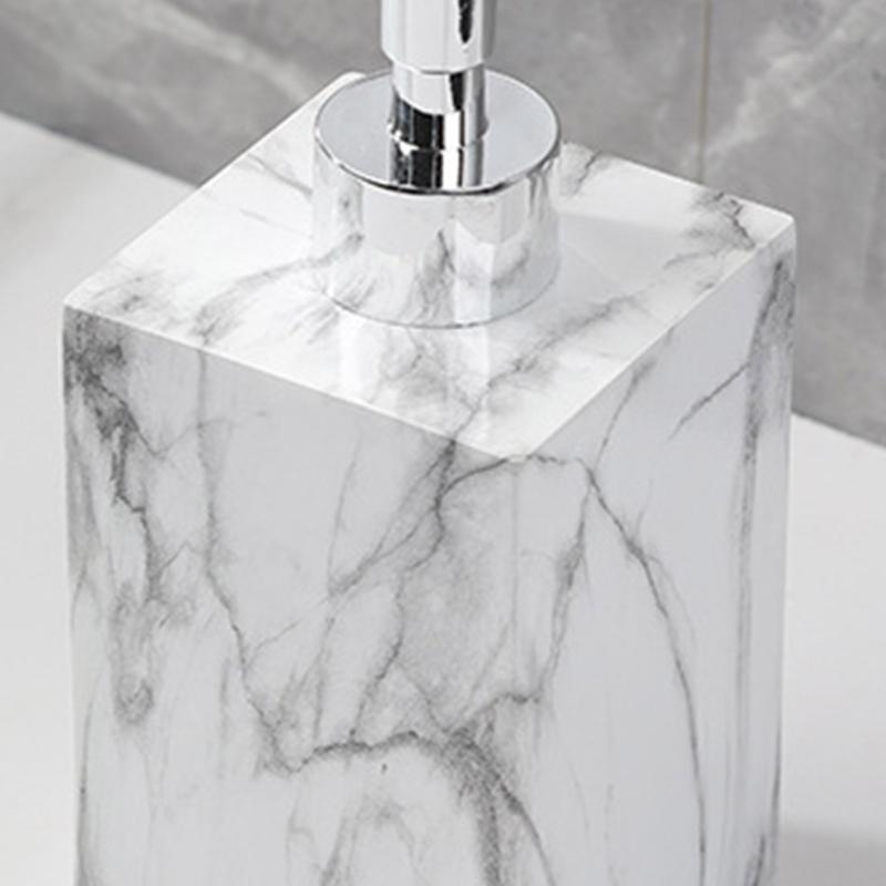 Shower Soap Dispenser Marble Texture Soap Dispenser Hand Soap Dispenser Bottle with Pump Hand Wash Dispenser for Kitchen