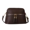 Stylish Glossy Crocodile Pattern Handbag For Women With Trendy Shoulder And Crossbody Options
