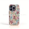 Explosive Full Screen Flower Glossy Film Mobile Phone Case iPhone11/12/13/14/15/16/17 Hard Case