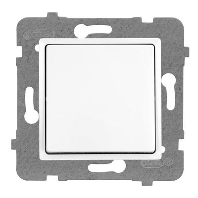 SINGLE CONNECTOR WHITE ROSA - E+PL-58388