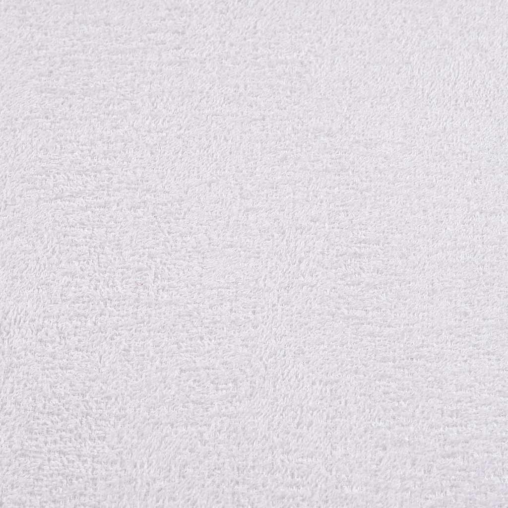 Sauna Towels FROGN 10 pcs. White 80 x 200 cm 360 g m²