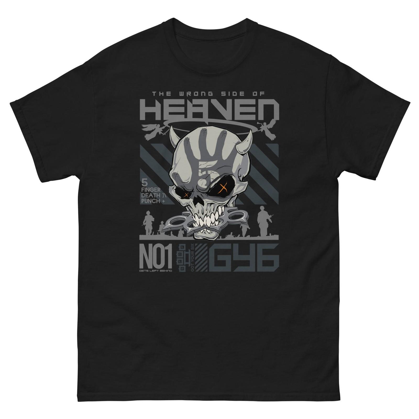 MerchMoment Five Finger Death Punch Wrong Side of Heaven T-Shirt T-Shirt Black S