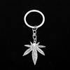 Maple Leaf Jewelry Gift Keyring Accessories Keychain Pendant Car Vintage Men's and Women's Backpack Pendant  Accessories