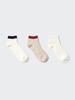 Uniqlo Short Socks 3p  Rip Line 