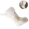 Christmas Plush Decoration Socks Christmas Stocking Pendant Christmas Decoration Gift Bag Christmas Tree Socks Pendant