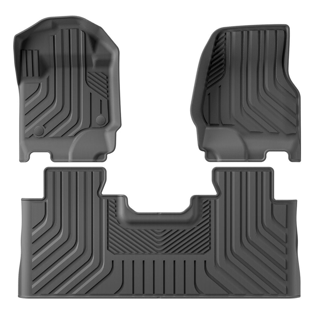 for Ford F-250 F-350 F-450 2025 2025 TPE 3D Car Floor Mats Left Rudder All Weather Waterproof Black