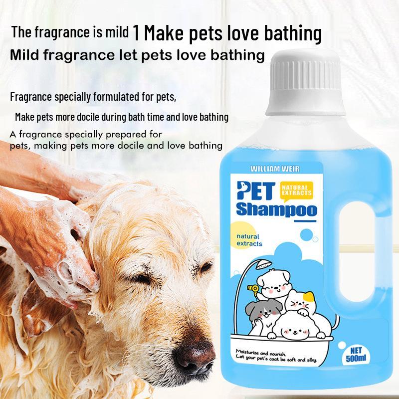 Pet Antibacterial Deodorizing Bath Gel for Cats & Dogs - Soothing Herbal Formula, Anti-Itch & Mite Control.