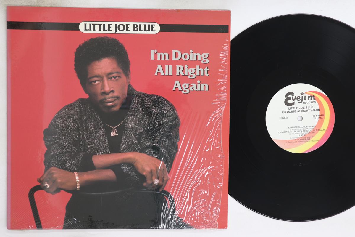 

LP Пластинка LITTLE JOE BLUE У меня снова все хорошо EJ2006 EVEJIM 1989 США СоулФанк Б/У