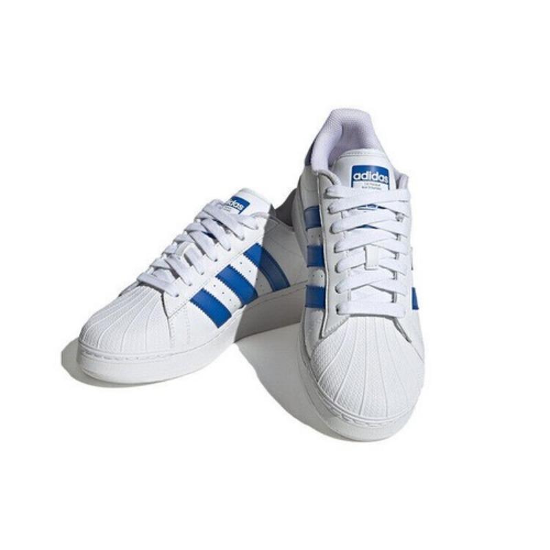 adidas Superstar XLG Low White Blue - IF8068 EU 37 белый