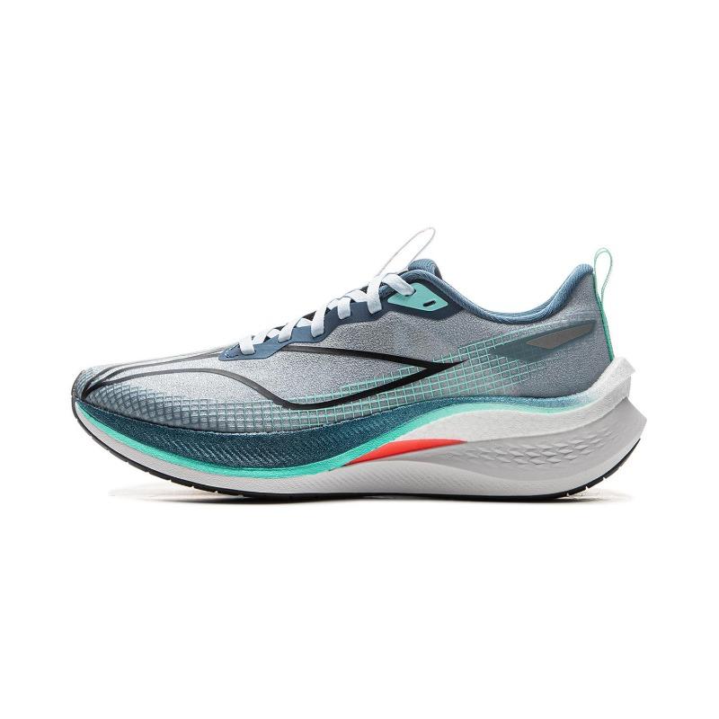 Li-Ning Chitu 7 Pro High-Rebound Lightweight Breathable Low-Top Racing Training Running Shoes Men Blue/White ARPU001-24 41