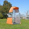 Tienda de pesca para exteriores individual impermeable parasol automática de montaje rápido a prueba de viento doble puerta