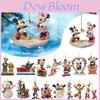 Pingente Especial de Árvore de Natal Mickey Mouse Decoração Ornamento para Árvore de Carro Saco