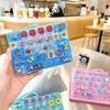 Clear Key Sounds Keyboard Keychain Pressable Keys Keyboard Toy Durable Mini Keyboard Charm  Gifts