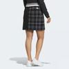Adidas Golf Women S Fulley faShion 3S Checked Skirt Black iS4757