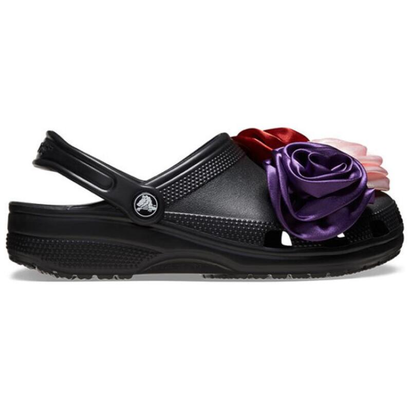 Crocs Classic Rose Hole Shoes Women's Black