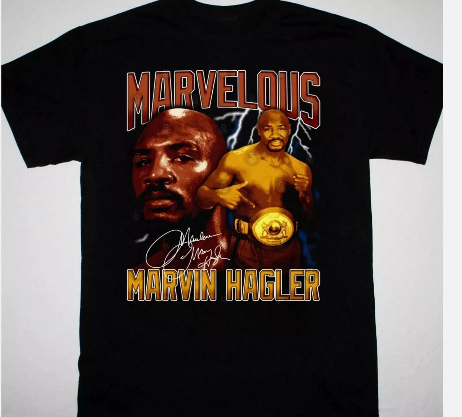New Marvelous Marvin Hagler T-shirt black Unisex All Sizes RS375 Unisex T-Shirt S