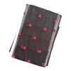 Ultra-Thin Polka Dot Pantyhose: Red Heart Black Silk Japanese Style