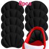 Klebe Fersenpolster Geeignet für zu große Schuhe, Übergröße Stiefel, Fersen-Grip-Einlagen Zur Verbesserung des Schuhsitzes, 4 Stück Beige+4 Stück Beige