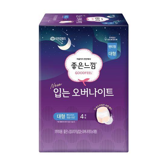 Good Feel Overnight Wear Medium/Large 4P (Choose 1)