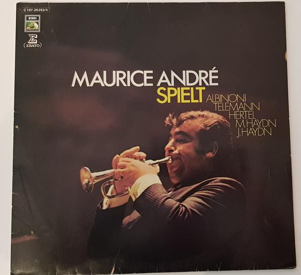 LP Record MAURICE ANDRÉ - Spielt Albinoni Telemann Hertel M.  1C1872829394 EMI Germany Classical Used