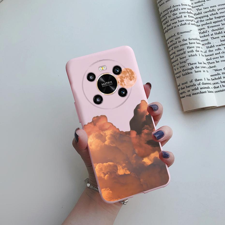 For Huawei Honor X9 2022 Case Cover on Honor X9 4G Phone Bumper Protector TPU Shell For Fundas Honor X9 X 9 HonorX9 Cover Flower