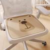 Breathable Ice Silk Chair Pad - Cooling Cushion for Office & Stool