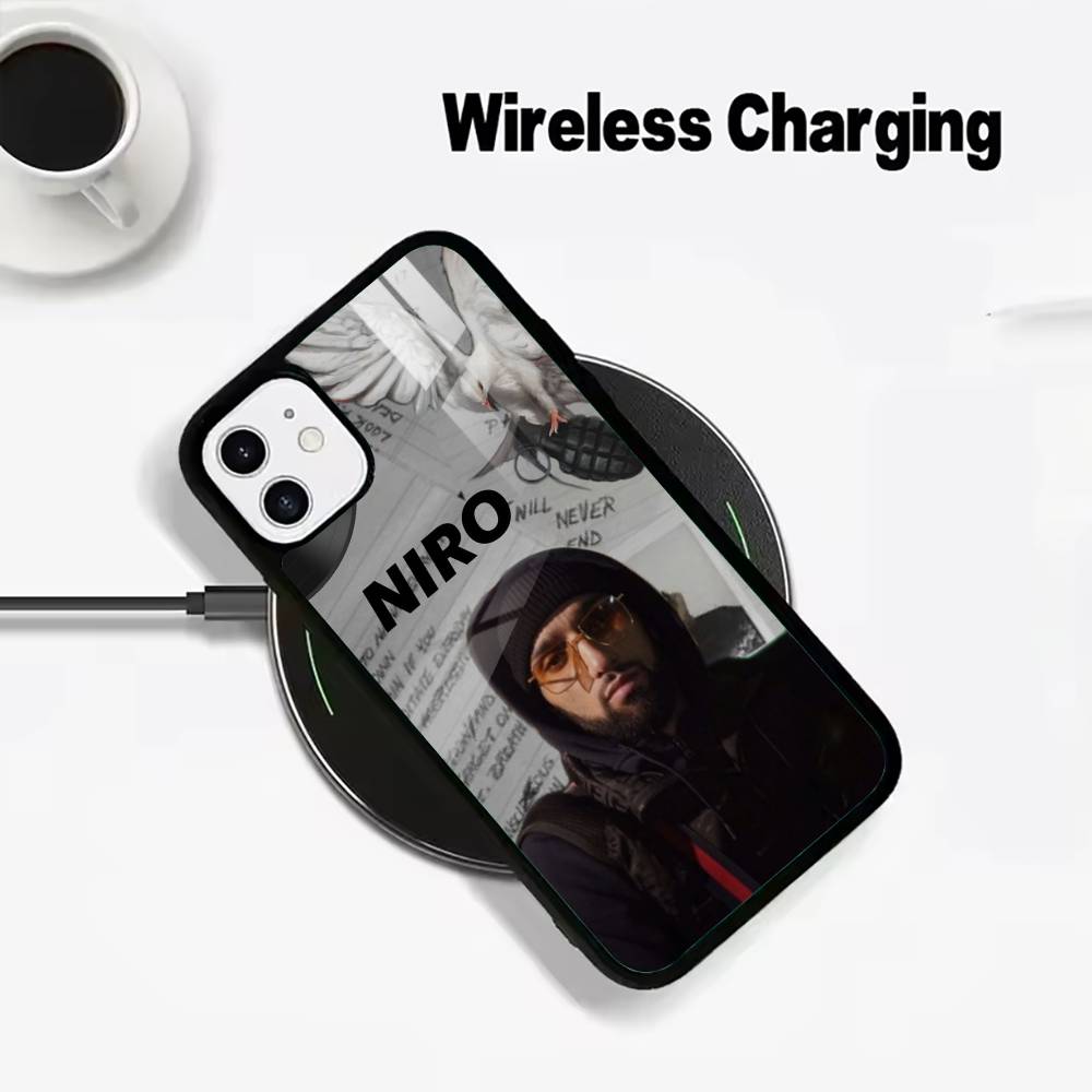 Rapper from Blois-N-Niro For IPhone17 16 15 14 13 12 11 Plus Pro Max Plus Wireless Charger Phone Case