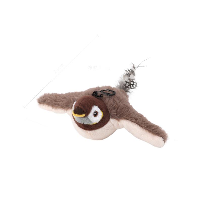 Electric Bird Sound Cat Toy - Self-Entertainment Teaser Stick