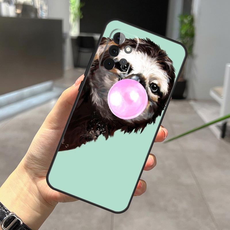 Lustige Faultier Hülle Für Samsung Galaxy A22 A32 A52 A15 A16 A05 A26 A36 A56 A53 A33 A13 A34 A54 A14 A35 A55