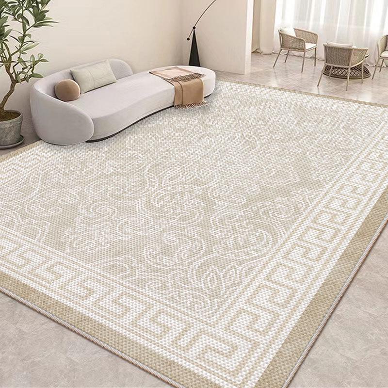 

Ковер Ice Silk, моющийся, нескользящий, дышащий, для гостиной, 2024 г. - не требующий ухода напольный коврик 180x200 cm