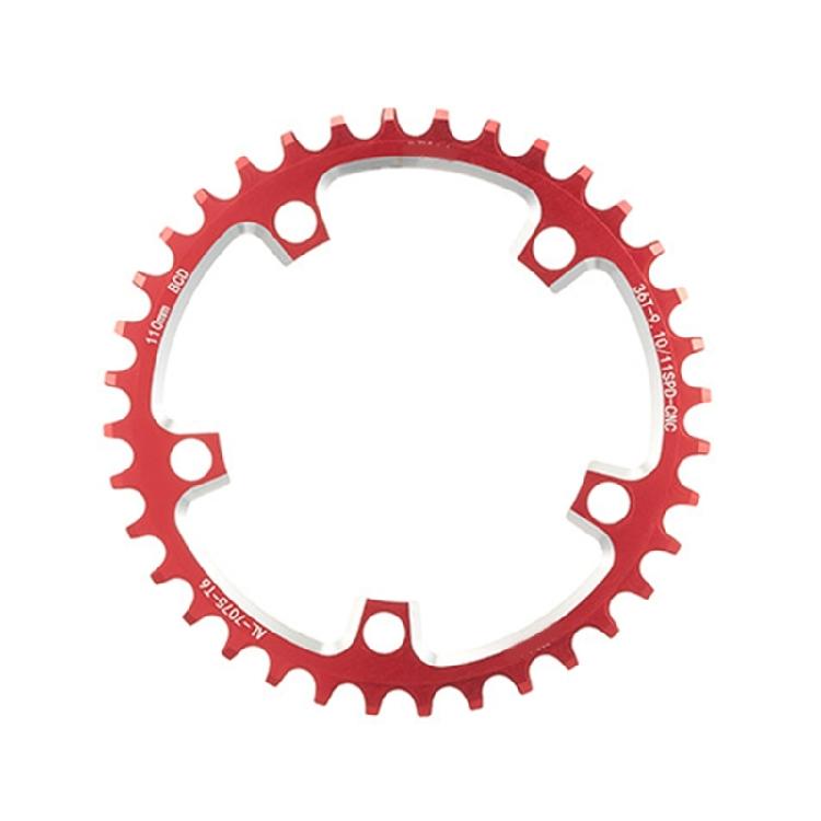 Aluminum Alloy Mountain Bikes Chainring Direct Mounted 110/130BCD Narrow Wide Bikes Chainring 5 Screws Round Chainring