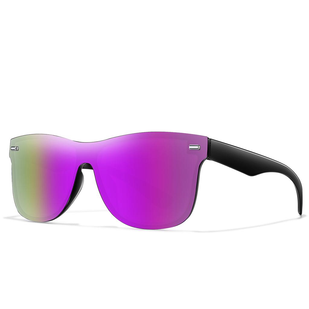 Unisex Fashion Windproof Square Sunglasses UV400 over Size Classic Shades for Outdoor Bicycle Goggles Driving Hiking Camping