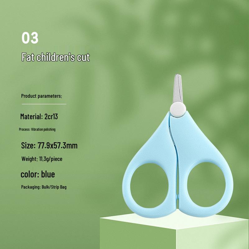 Popular Baby Nail Clipper Set: Safe, Anti-Pinch Clipper & Scissors for Newborns