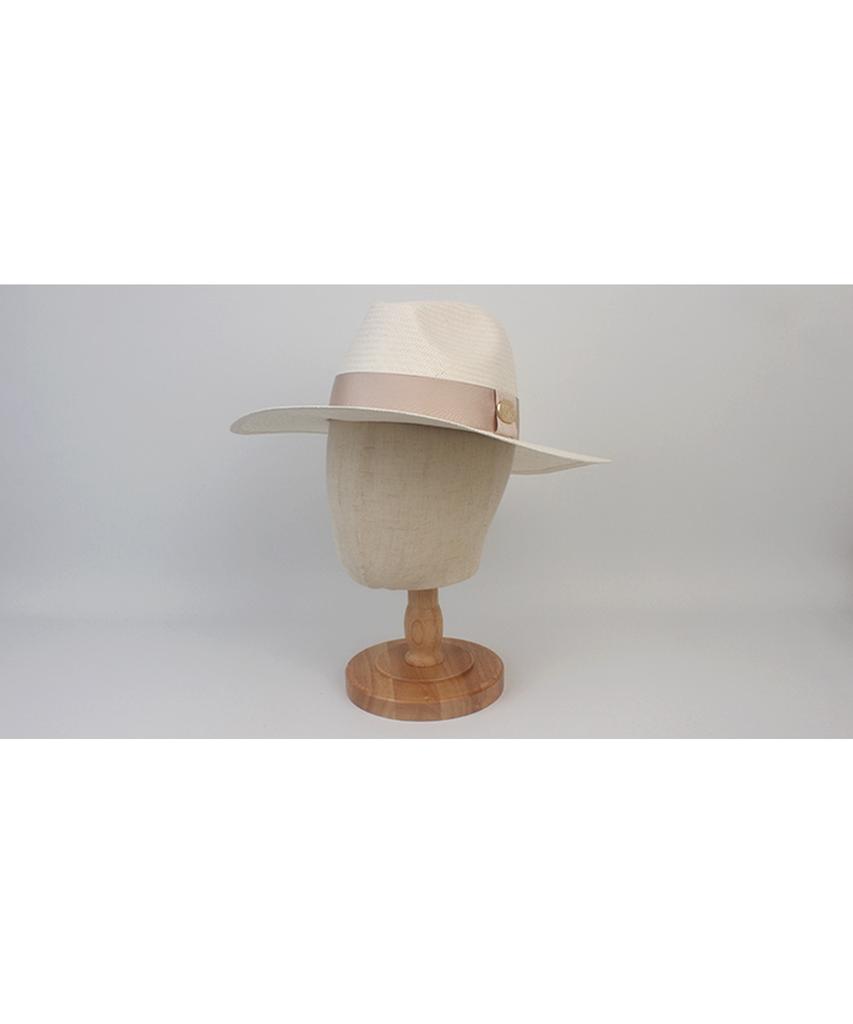 Yunibeosyeolkemiseuteuli Summer Ivory Line White Long Fedora