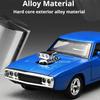1:32 Charger Model Toy Cars Metal Diecast Rubber Tires Exquisite Interior Pull Back Doors Opened Office Sports Car Decorations