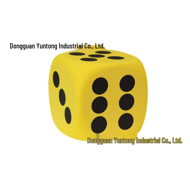 EVA Colorful Six-Sided DIY Foam Dice with Rounded Corners