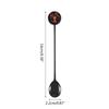 4pcs/set Halloween Coffee Spoon for Tea Milk Sugar Stirring Dessert Cake Spoons