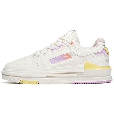 Low-Top Skate Shoes Women Shoes White Purple 922138061-3