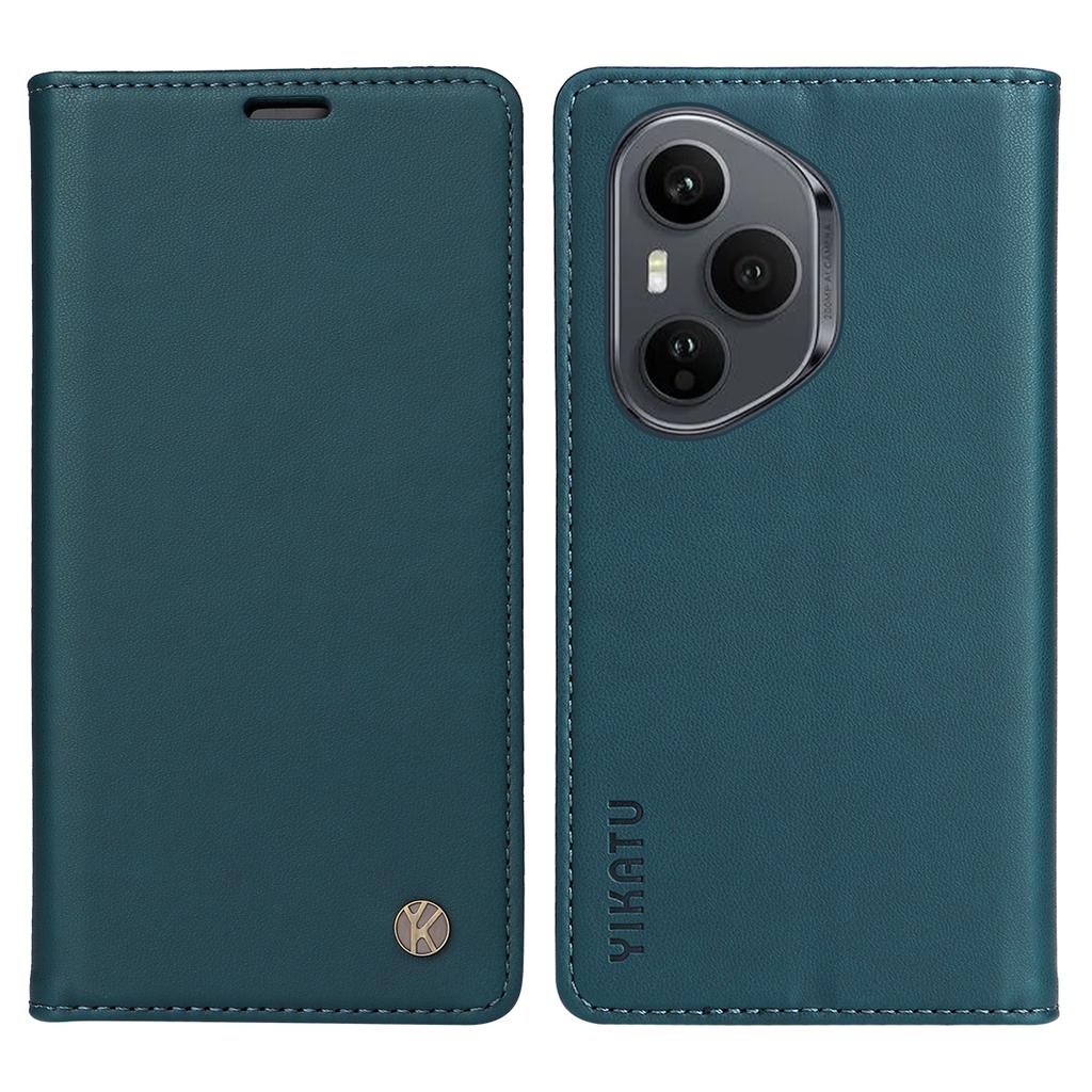 Pro Honor 400 Pro 5G (Globální) Pouzdra na telefon YIKATU Magnetické zavírání PU kůže Mobilní kryt