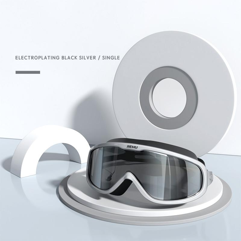 Okulary pływackie dla krótkowidzów, korekcyjne -1,0~-8,0, wodoodporne, przeciwmgielne, silikonowe, do nurkowania, z korekcją dioptrii, dla dorosłych i dzieci